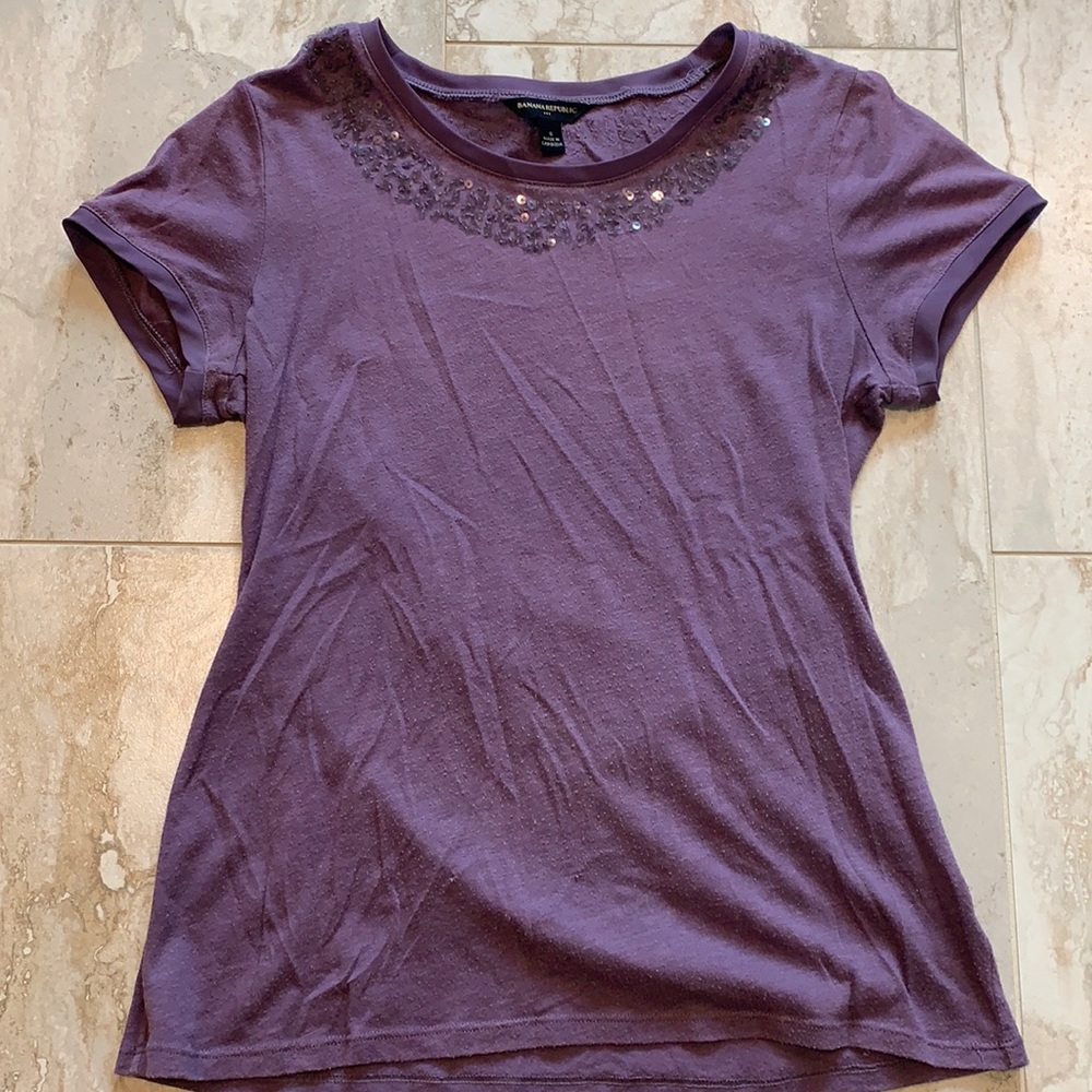 Purple shirt